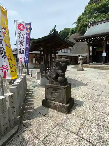 太田杉山神社・横濱水天宮の狛犬