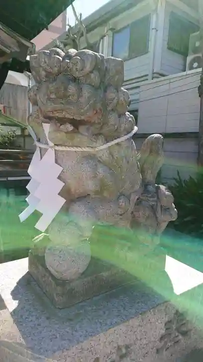 幸稲荷神社の狛犬