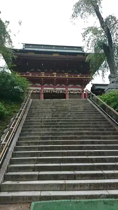 志波彦神社・鹽竈神社の山門・神門