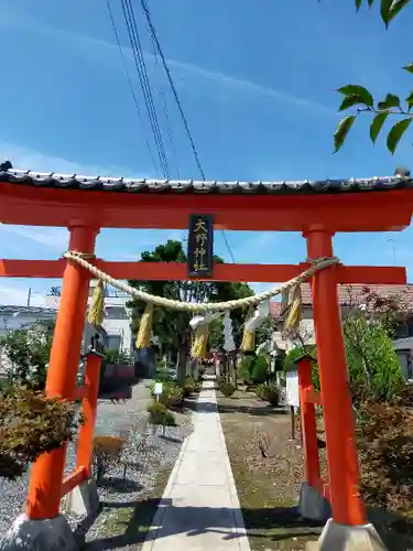 大野神社の鳥居