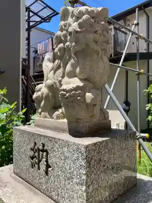 浜嶽神社の狛犬