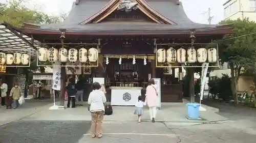 西宮神社の本殿・本堂