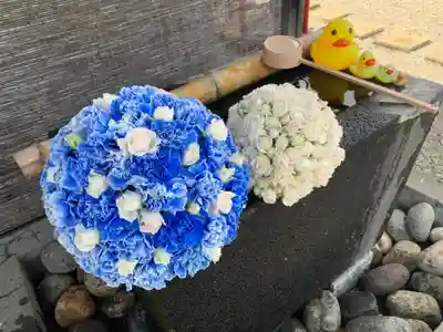 上尾御嶽神社の手水舎