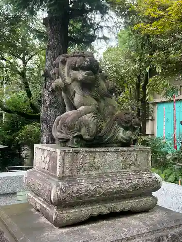 五條天神社の狛犬