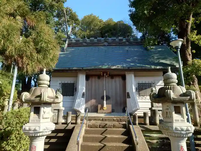 岸根杉山神社の本殿