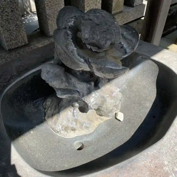 牛天神北野神社の手水舎