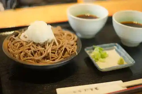 大斎原（熊野本宮大社旧社地）の食事