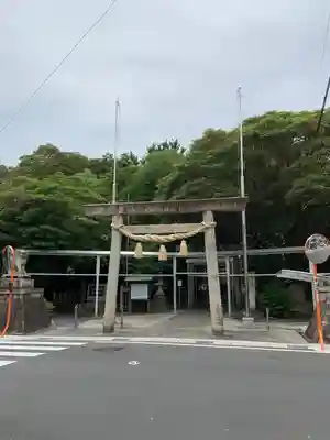 鵜森神社の鳥居
