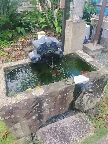 心月寺の手水舎