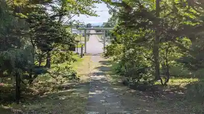 富山神社の景色