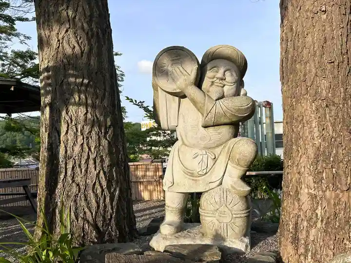 温泉神社〜いわき湯本温泉〜の像