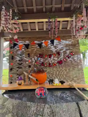 当別神社の手水舎