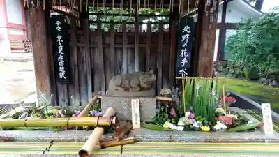 北野天満宮の手水舎