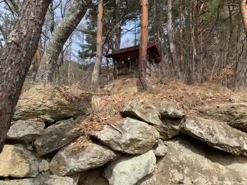 蚕影神社の本殿