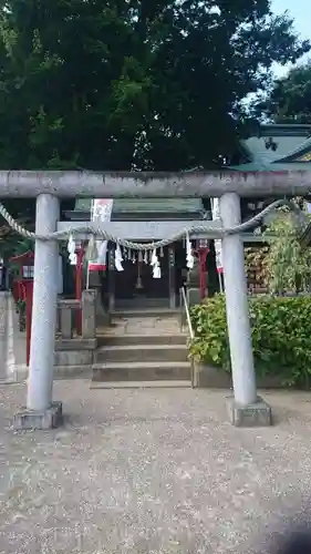 川越八幡宮の鳥居