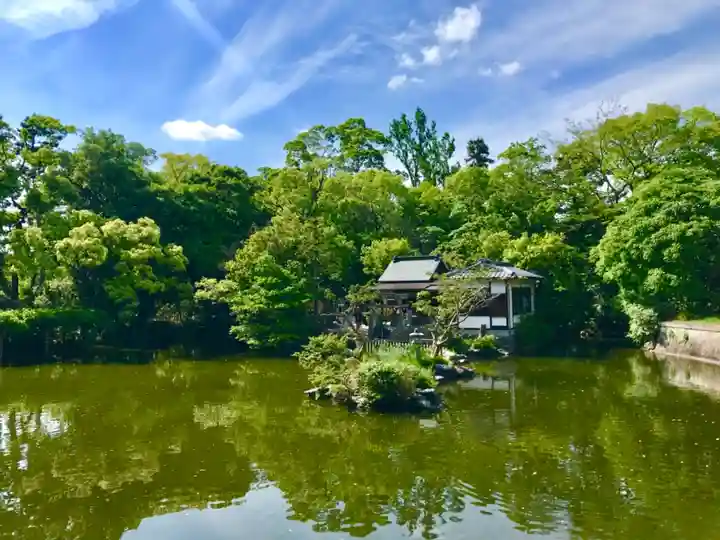 嚴島神社 (京都御苑)の庭園