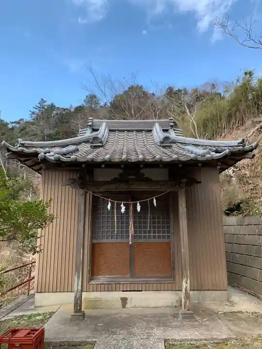 谷八幡宮の本殿・本堂