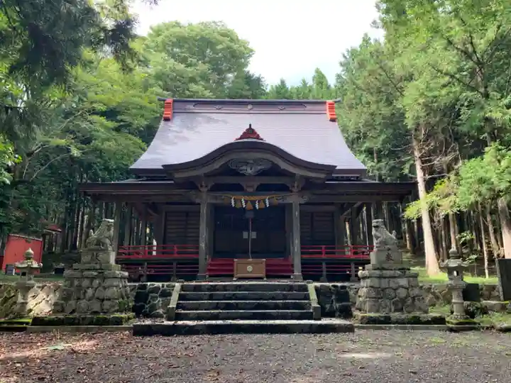 淺間神社(忍野村内野)の本殿・本堂