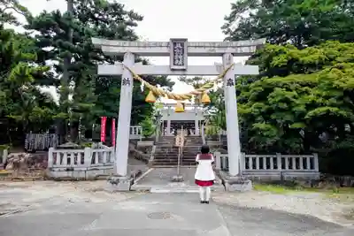 和泉八劔神社の鳥居
