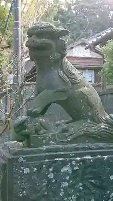 五所神社の狛犬