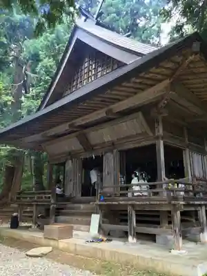 戸隠神社火之御子社の本殿・本堂