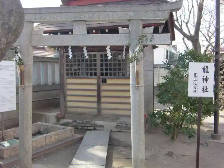 清瀧神社の末社・摂社