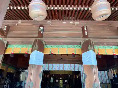 上杉神社の本殿・本堂