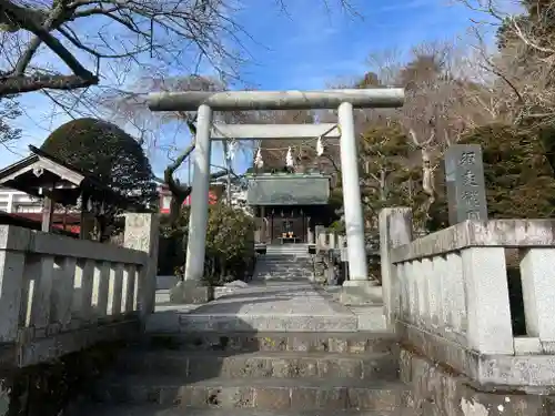 須走護國神社の鳥居