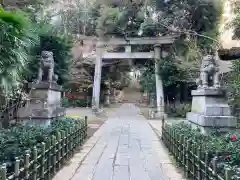 赤坂氷川神社の鳥居