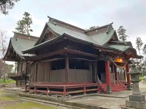 飽富神社の本殿・本堂