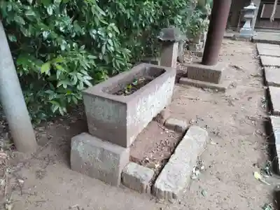 足尾山神社の手水舎