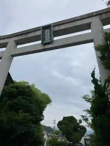 川之江八幡神社の鳥居