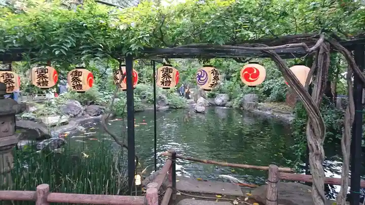愛宕神社の庭園