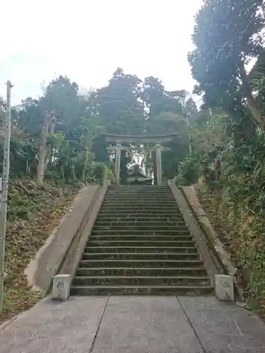 日月神社の鳥居