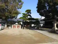 感田神社の景色