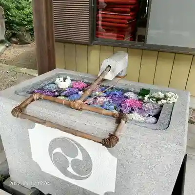 古宮神社の手水舎