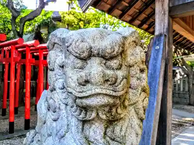 神明社（伝馬神明社）の狛犬