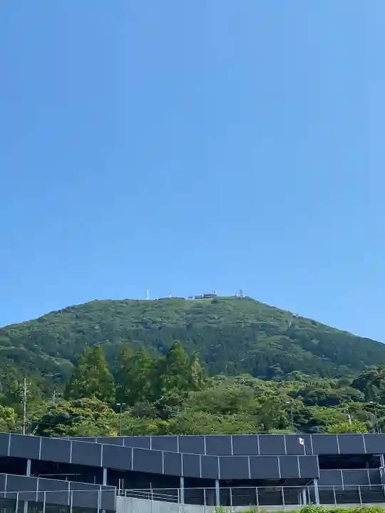 帆柱稲荷神社の景色