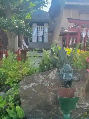 富士浅間宮の像