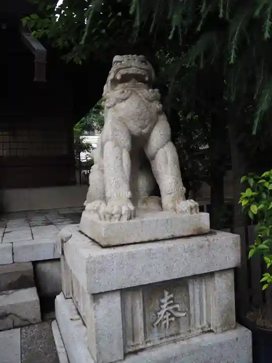天祖神社の狛犬
