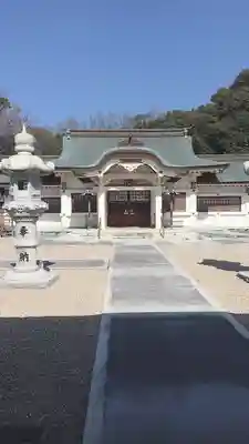 三好八幡社の本殿・本堂