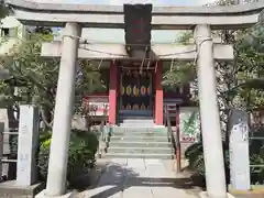 中原八幡神社の鳥居