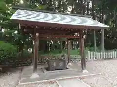 神明神社の手水