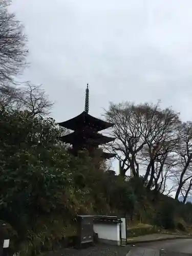 岡寺（龍蓋寺）の塔