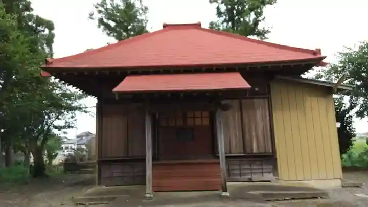 吉沼観音寺跡の本殿・本堂