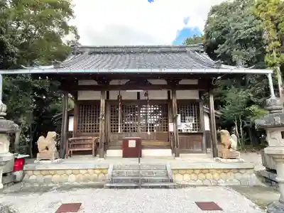 小杉神社の本殿・本堂