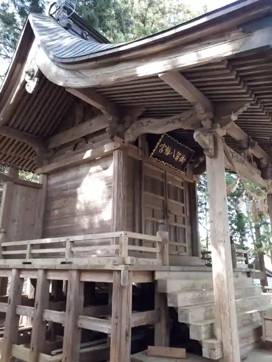 御賀八幡宮の本殿・本堂