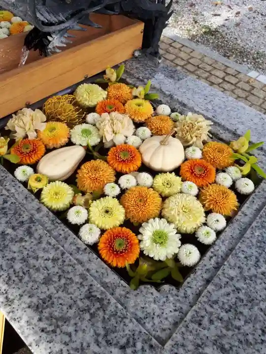 川越八幡宮の手水舎