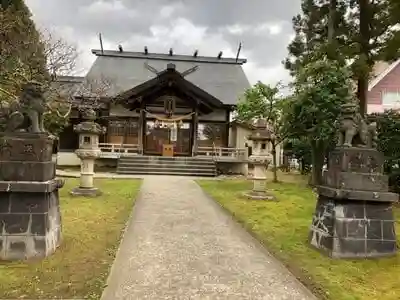 山室江口神社の本殿