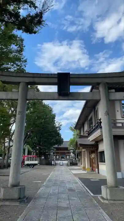 八幡大神社の鳥居